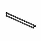 Puxador De Portas Em Aço Inox Preto Fosco 40cm Atlas