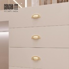 Puxador De Sobrepor Colonial Concha 222 64mm Recartilhado Ita