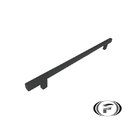 Puxador De Sobrepor Space Preto 224mm