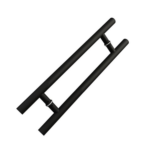 Puxador Df 907 Preto 300mm Italy Line Unico