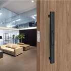 Puxador Digital Com Painel Frontal 2500 Aço Inox Preto Imab C