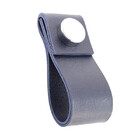 Puxador Doba Tampa - Textura De Couro Azul Marinho - Tampa Cr