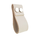 Puxador Dobatwo 2 Parafusos - Textura De Couro Creme - Parafu