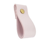 Puxador Dobi Parafuso - Textura De Couro Rosa - Parafuso Dour