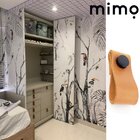 Puxador Dobi Tampa - Couro Legítimo Marrom Escuro - Tampa Bra