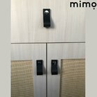 Puxador Dobi Tampa - Couro Legítimo Vermelho - Tampa Cobre