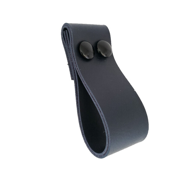 Puxador Dobitwo 2 Parafusos - Textura De Couro Azul Marinho -