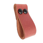 Puxador Dobitwo Parafuso - Couro Legítimo Mogno - Parafuso Pr