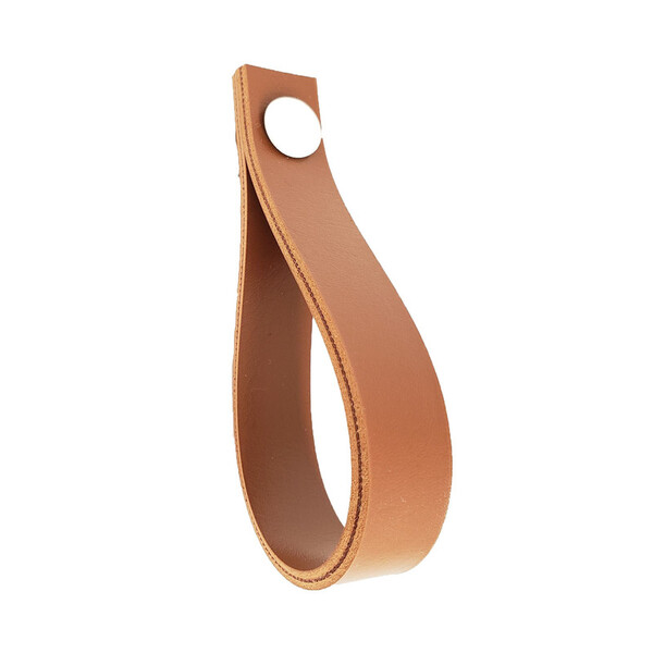 Puxador Dofi Parafuso - Textura De Couro Marrom - Parafuso Br