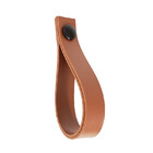 Puxador Dofi Parafuso - Textura De Couro Marrom - Parafuso Pr