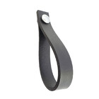 Puxador Dofi Parafuso - Textura De Couro Preto - Parafuso Cro