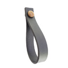 Puxador Dofi Parafuso - Textura De Couro Preto - Parafuso Mar