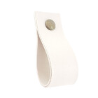 Puxador Doko Parafuso - Textura De Couro Creme - Parafuso Our