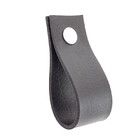 Puxador Doko Parafuso - Textura De Couro Preto - Parafuso Bra