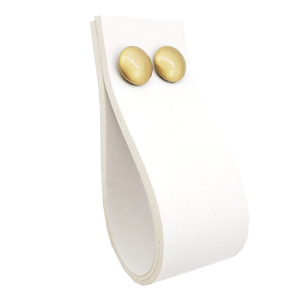 Puxador Dokotwo 2 Parafusos - Textura De Couro Branco - Paraf