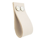 Puxador Dokotwo 2 Parafusos - Textura De Couro Creme - Parafu