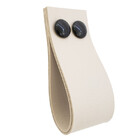 Puxador Dokotwo 2 Parafusos - Textura De Couro Creme - Parafu