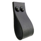 Puxador Dokotwo 2 Parafusos - Textura De Couro Preto - Parafu