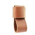 Puxador Dori 01 - Textura De Couro - Cor Marrom