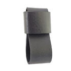 Puxador Dori 02 - Textura De Couro - Cor Preto