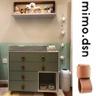 Puxador Dori 05 - Textura De Couro - Cor Marrom Escuro