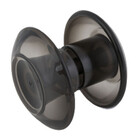 Puxador Duplo 80 Mm Para Porta De Vidro  - Fumê