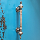 Puxador Duplo Classic 335mm Bronze Antigo Porta Pivotante Cor