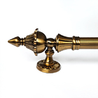 Puxador Duplo Classic 335mm Café Escovado Porta Pivotante Cor