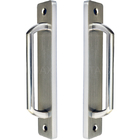 Puxador Duplo Colonial Porta Correr Madeira Rústico 148mm  Lo