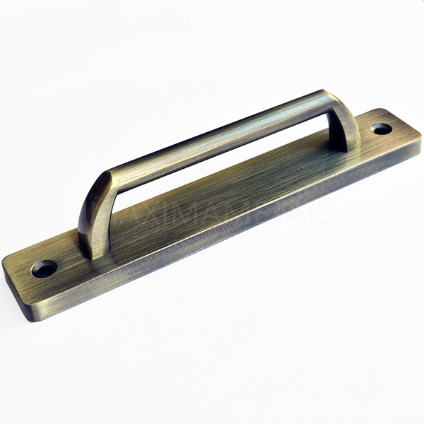 古家具 Puxador Duplo Colonial Porta Correr Madeira Rústico 148mm London