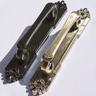 Puxador Duplo Colonial Porta Correr Madeira Rústico 220mm Ate