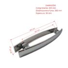 Puxador Duplo Curvo 40x30cm Para Porta De Vidro E Portão - Cr