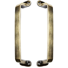 Puxador Duplo Milano148mm Bronze Antigo Porta Pivotante Corre