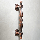 Puxador Duplo Munique 320mm Cobre Antigo Porta Pivotante Corr