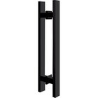 Puxador Duplo Para Porta 45cm Inox Bl6814 Ducon Metais Black