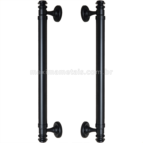 Puxador Duplo Porta Pivotante Correr Rústico Davinci  450mm