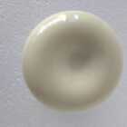 Puxador Duplo Redondo De Resina Para Porta De Vidro Marfim Gr