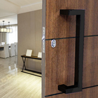 Puxador Duplo Tokyo 25x38x400mm Preto