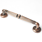 Puxador Duplo Victoria 305mm Cobre Antigo Porta Pivotante Cor