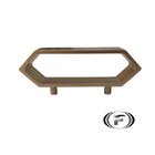 Puxador Elemento M 48/96mm Dourado Zen Unico