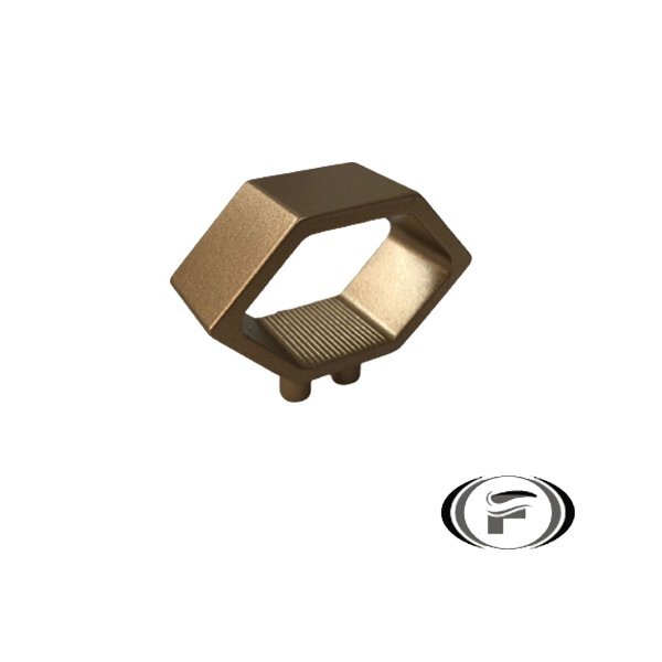 Puxador Elemento P Dourado Zen Zp5453