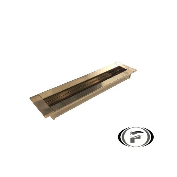 Puxador Embutir Smart 448mm Gold Zen Zp0060