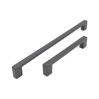 Puxador Estrela 128mm Grafite - Jador