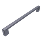 Puxador Estrela 192mm Black Silk - Jador