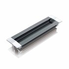 Puxador Fiore 128mm Titanium Escovado Cromo - Archi