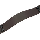 Puxador Four 4 Parafusos - Textura De Couro Marrom Escuro - P