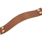 Puxador Four 4 Parafusos - Textura De Couro Marrom - Parafuso