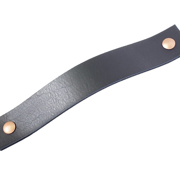 Puxador Full Parafuso - Textura De Couro Azul Marinho - Paraf