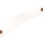 Puxador Full Parafuso - Textura De Couro Branco - Parafuso Ma