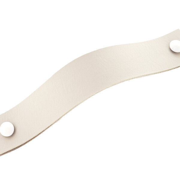 Puxador Full Parafuso - Textura De Couro Creme - Parafuso Bra